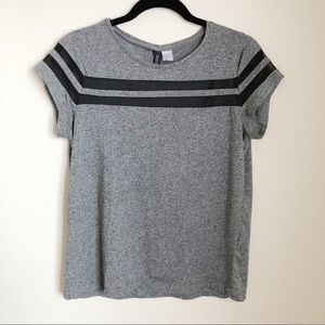 H&M Divided Shirt Gray/Black Medium